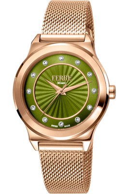 Womens Wristwatch FERRE' MILANO FM1L125M0271 Steel IP RosÃ¨ IJP