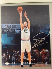 Dallas Mavericks Dirk Nowitzki Autographed Signed 11x14 Photo JSA COA