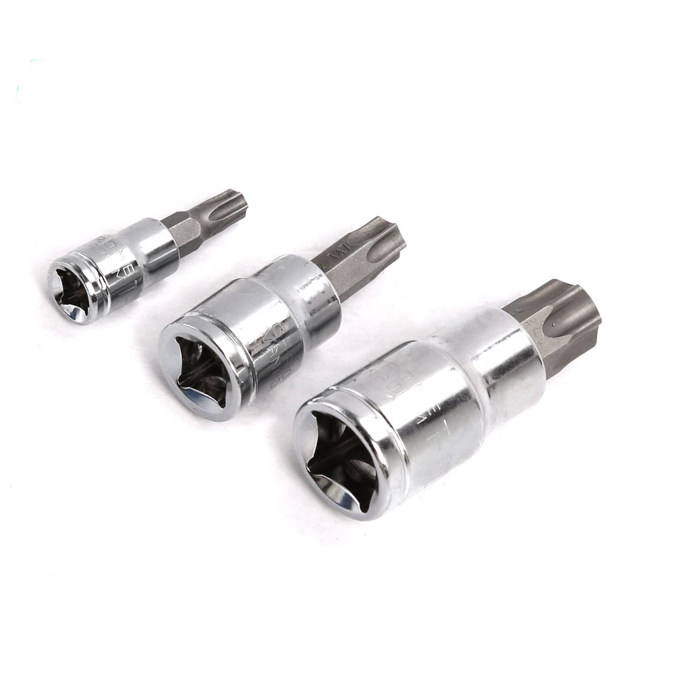 1/4 3/8 1/2 External Socket Torx Bit 35pc E Tamper Proof Security Star Female - Image 4 of 4