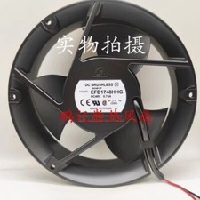 EFB1748HHG DC48V 0.74A 17CM 2-Wire Aluminum Frame Cooling Fan