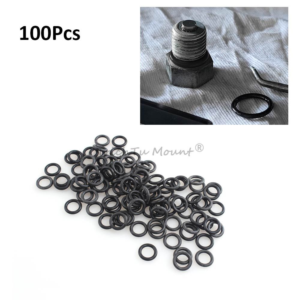 Fittings 100x Transmission Primary Twin Cam Oil Drain Plug O-Ring For - Foto 4