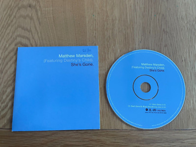 Matthew Marsden-She's gone.cd promo