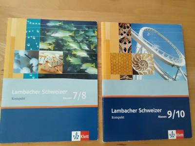 2 X Lambacher Schweizer Mathematik Kompakt Klassen 7/8 und 9/10