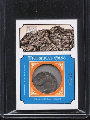 2012 Topps Magic #HC-MR Buffalo Nickel Historical Coins #/25