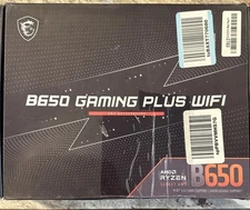 MSI AMD RYZEN AM5 B650 WiFi Motherboard DDR5 PCIE 4.0