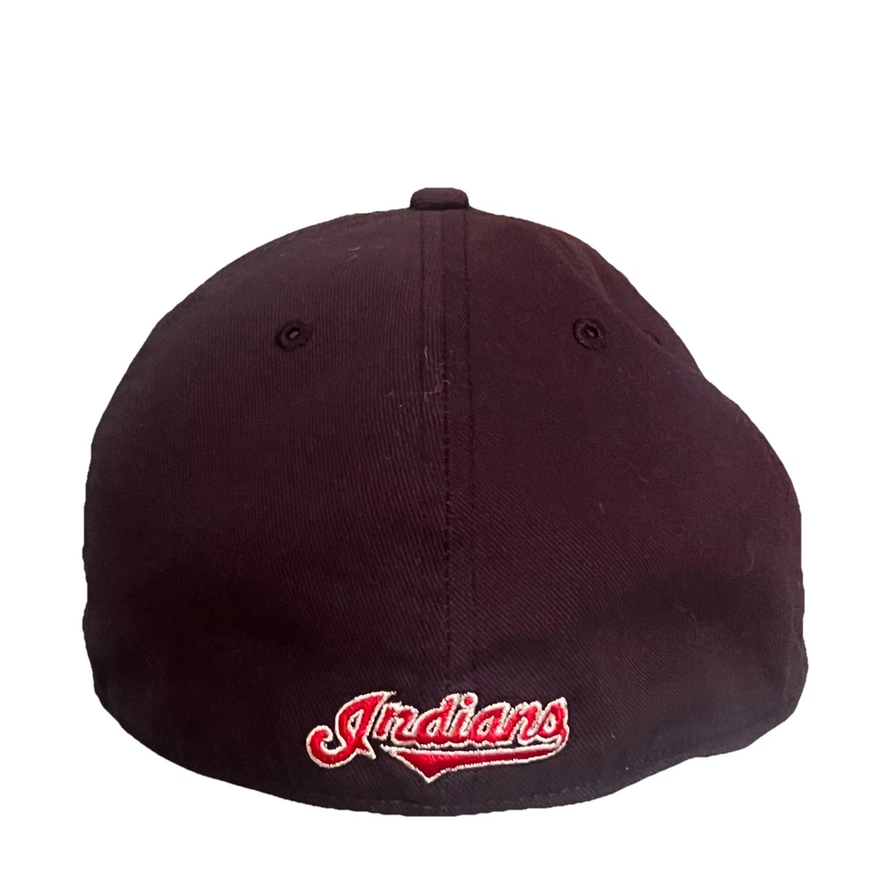 Sombrero a Cuadros Marca Cleveland Indians 47 Ajuste Elástico MLB Mercancía Genuina Adulto Foto 4 de 4