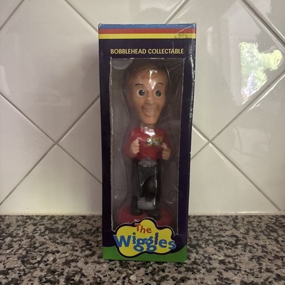 RARE The Wiggles Bobblehead Murray Red Wiggle 2002 Monarch Promotions TV *Finger