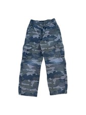 The Children s Place Boys 6T Camo Cargo Pants Green Elastic Waist