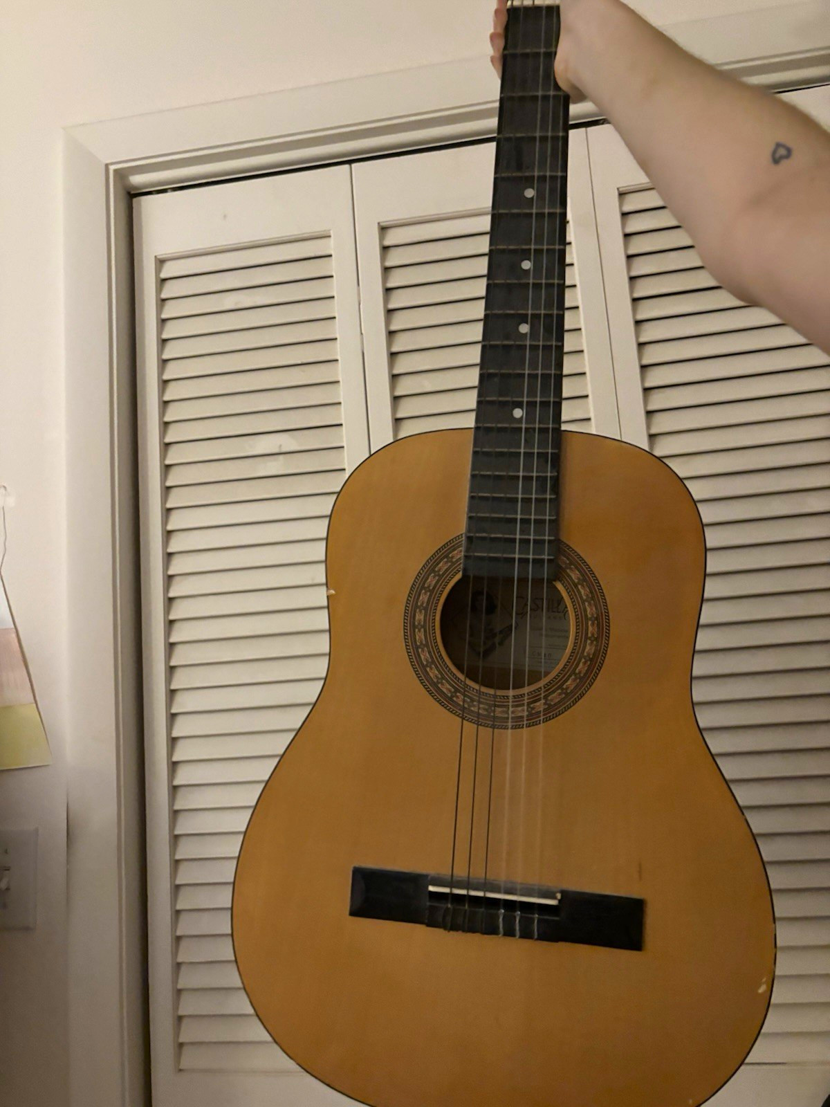 Castilla CN40 4/4 6-String Classical Guitar Brown Spruce/Rosewood