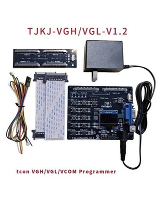 tcon vgh vgl vcom voltage regulation programmer D