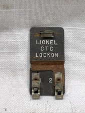 LIONEL CTC LOCKON FOR O and 027 TUBULAR TRACK USED NEED CLEANING