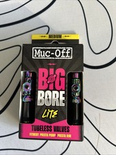 Image of Muc-Off Big Bore Lite Tubeless Valves - Large Black (45mm)