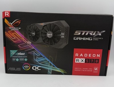 ASUS Radeon RX 570 4GB GDDR5 Graphics Card (ROG-STRIX-RX570-O4G-GAMING)