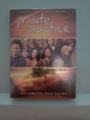 PRIVATE PRACTICE Complete Season 1 DVD Extended Edition ABC TV Series Sealed !