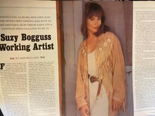 Suzy Bogguss, TwoPage Vintage Clipping