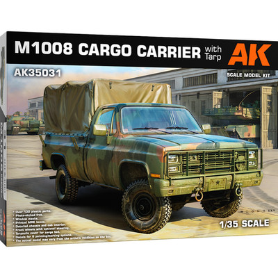 AK Interactive AK35031 1:35 M1008 Cargo Carrier With Tarp
