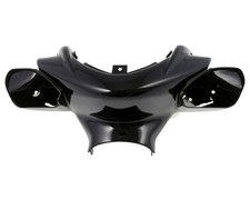 Verkleidung Lenker schwarz, Original Yamaha für Yamaha Aerox, MBK Nitro Ersatz