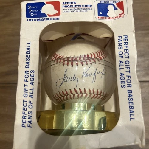 Sandy Koufax Autographed Baseball