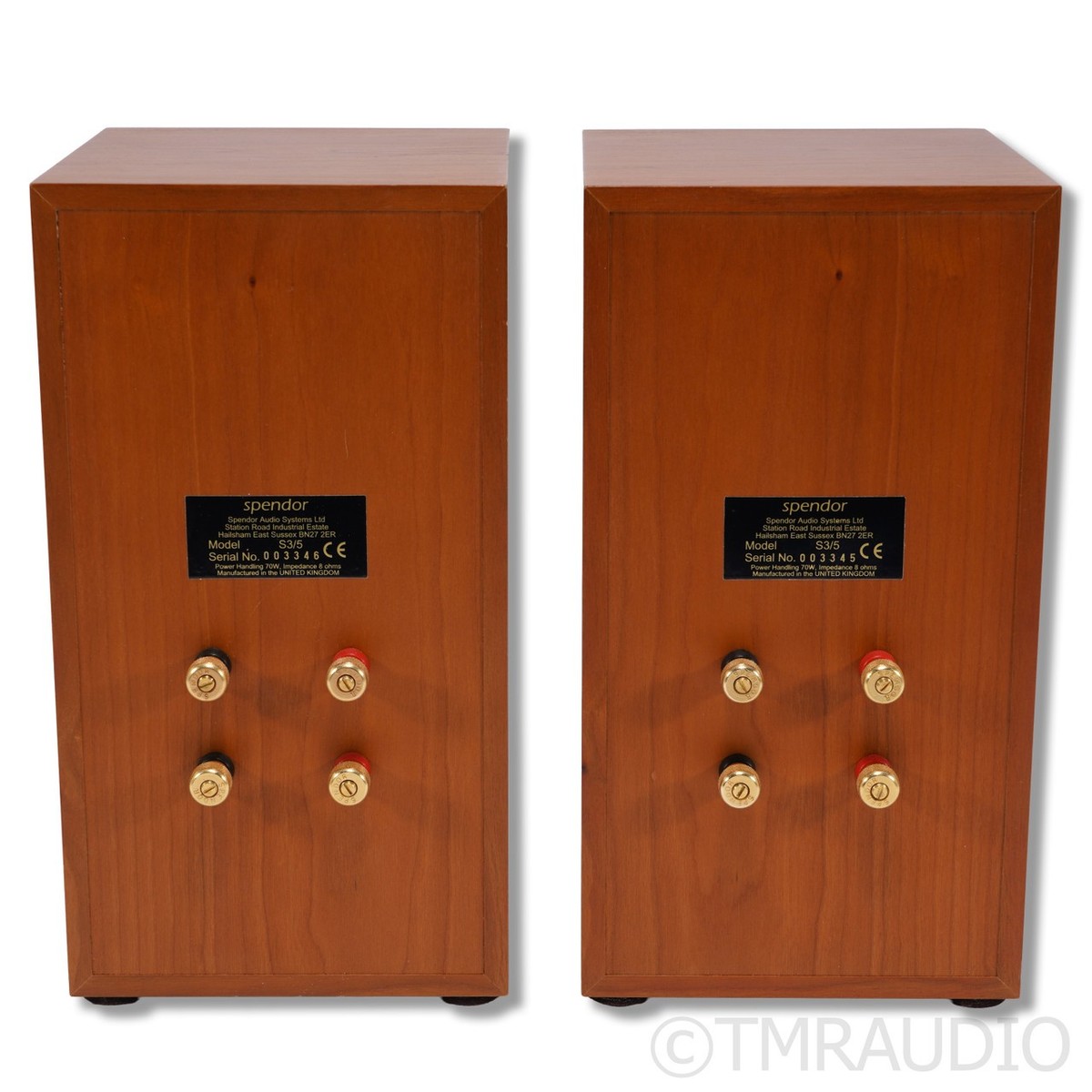 Spendor S3/5 Bookshelf Speakers; Light Cherry Pair | eBay