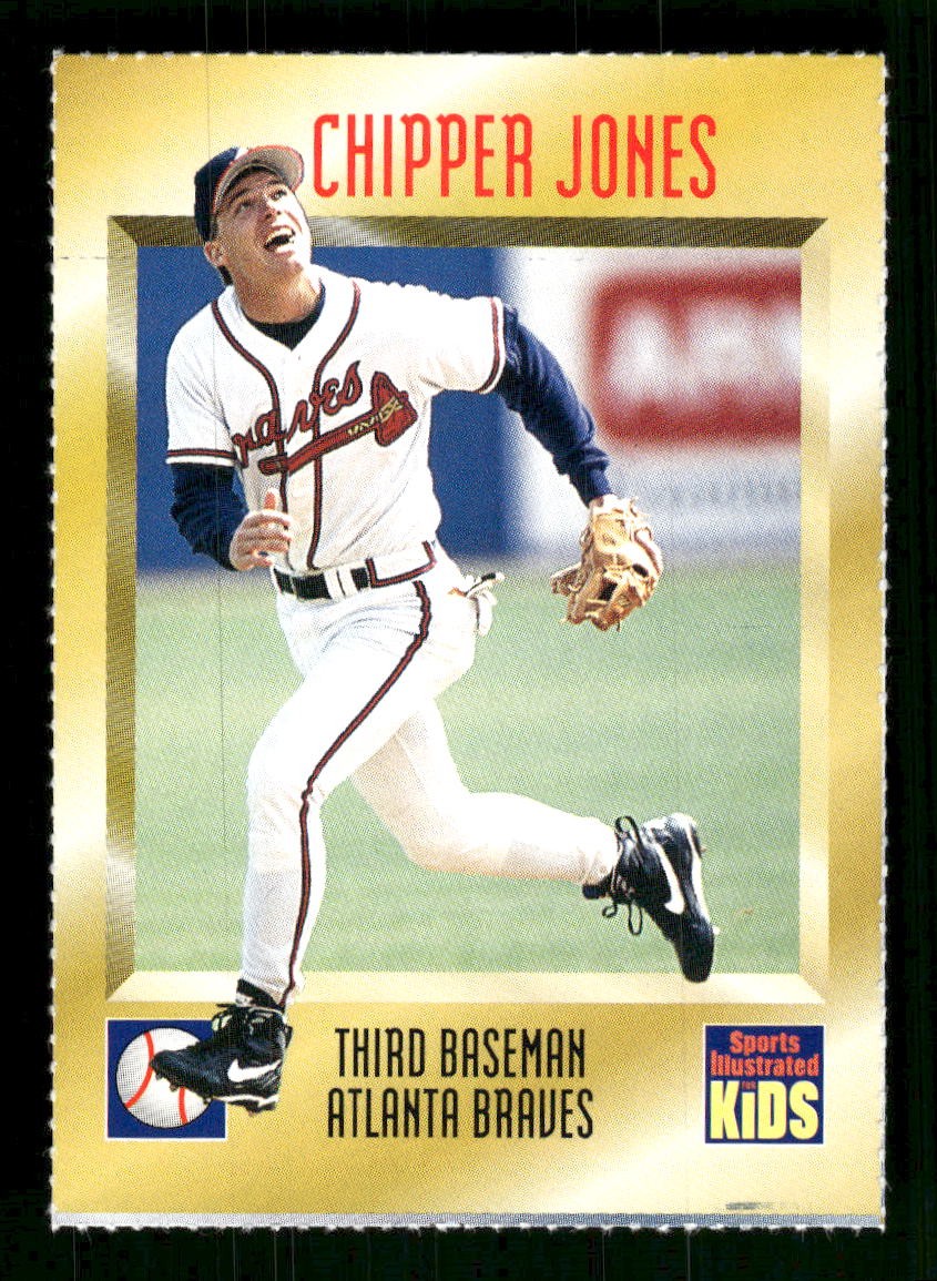 Chipper Jones 1996 Sports Illustrated for Kids #447 Atlanta Braves NM