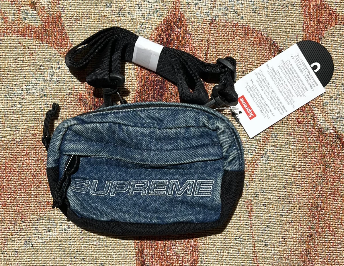 Supreme Denim Blue Bags for Men for sale | eBay