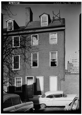 Marshall's Court Area Study, Samuel Shinn House, 403 Marshall's Court,