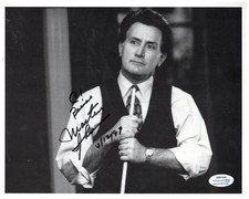 Martin Sheen Signed Autographed Dated 8x10 Young Playing Pool Photo ACOA
