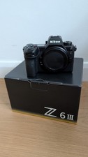 Nikon Z6III Mk3 24.5 MP Mirrorless Camera - Black (Body Only) Low Shutter