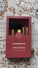Look Fantastic Spectrum 4 Piece Makeup Brush Set Brand New In Sealed Box