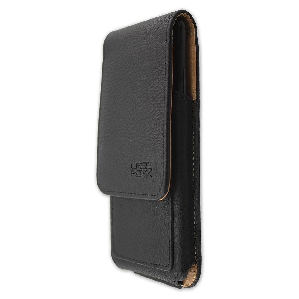 caseroxx Borsa all'aperto per OnePlus 6t in nero fatto di vera pelle - Immagine 2 di 4