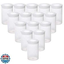 AKIRO Film Canisters with Caps 35 mm Empty Camera Reel Storage Containers Cas