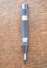 Vintage General Hardware No. 79 Adjustable Automatic Center Punch USA  