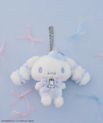 Maison de FLEUR Cinnamoroll Bijou Ribbon Plush Charm Mascot Sanrio Japan New