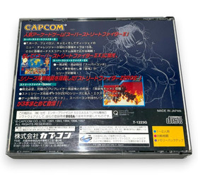 Capcom 1997 Street Fighter Collection Sega Saturn SS Japanese Retro Game Used 