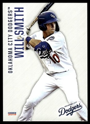 2019 Will Smith Choice Minor League Rookie Oklahoma City Dodgers