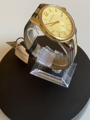 Burberry Bu10010 Leather Strap Burberry Horseferry Watch Burberry