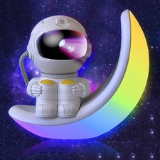Astronaut Galaxy Projector Star Light with Music Speaker for Room Decor Gifts
