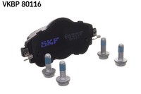 Vkbp 80116 Skf Bremsbelagsatz, Scheibenbremse FüR CitroËN