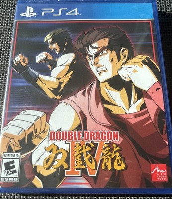 New Factory Sealed Double Dragon IV 4 Playstation 4 PS4 Limited Run #104 Rare DD