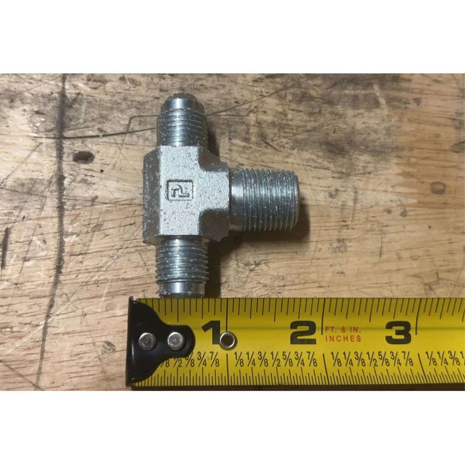 Parker Triple-Lok S 3/8" Male Branch Tee 6-6-6 STX-S High Pressure (25PK) - Image 3 of 4