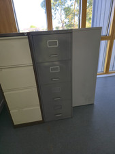 Bisley 4 drawer filing cabinets priced to Sell £40 each.