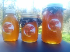 Local Raw Honey Unfiltered - 2 Lb Homestead