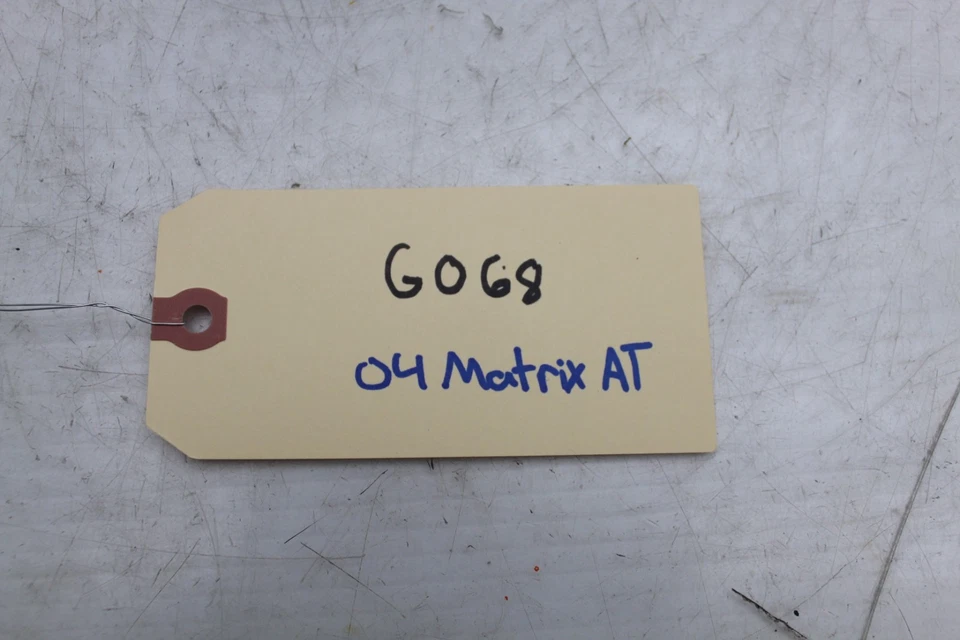 03-08 TOYOTA MATRIX XR ДВИГАТЕЛЬ МАСЛО OUMP G068 - Изображение 2 из 4