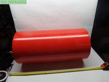 Red HDPE 12" I.D. Pipe, 25" Long, 3/16" side wall