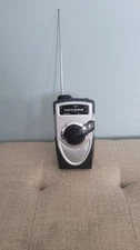 Innovage Outdoor Battery Hand Crank Radio AM FM Weather Camping Works