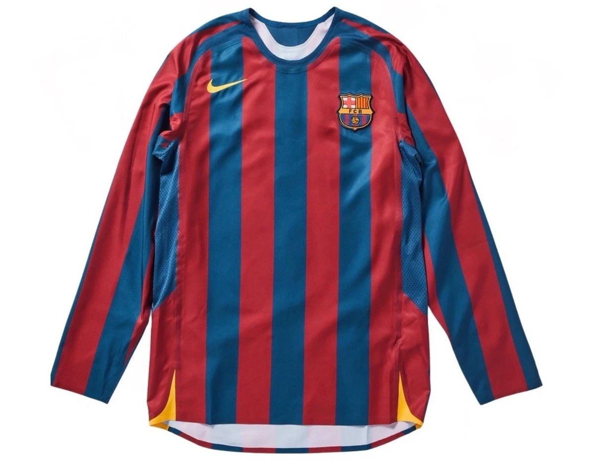 FC Barcelona Ronaldinho International Club Soccer Fan Jerseys for