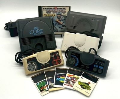 NEC PC Engine Core Grafx Konsole Tennokoe2 Multitap 2xController 6xHu NTSC-J#459