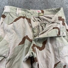 US ARMY Pant Mens Small Regular Desert Storm Tri Color Camo Combat BDU Uniform