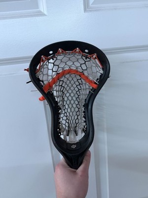 StringKing Legend Senior Lacrosse Head - Black, Strung