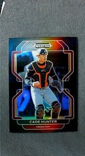 2022 Panini Prizm Draft Picks Black Prizm #PDP153 Cade Hunter Hokies